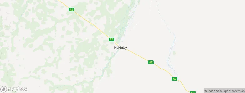 McKinlay, Australia Map