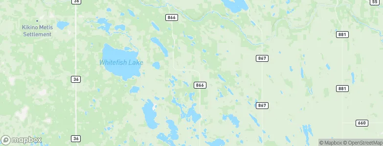 McRae, Canada Map
