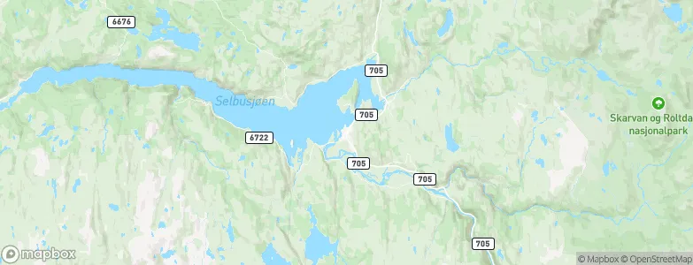 Mebonden, Norway Map