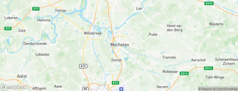 Mechelen, Belgium Map