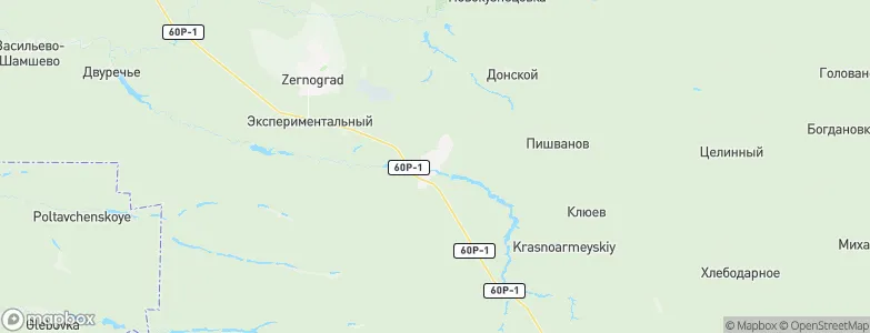 Mechetinskaya, Russia Map