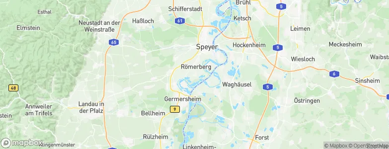 Mechtersheim, Germany Map