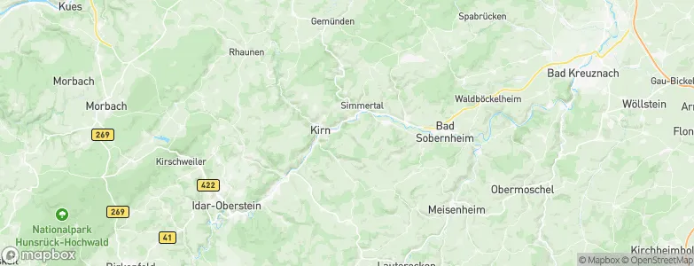 Meckenbach, Germany Map