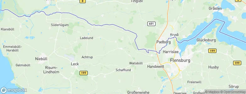 Medelby, Germany Map