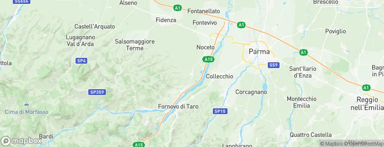 Medesano, Italy Map