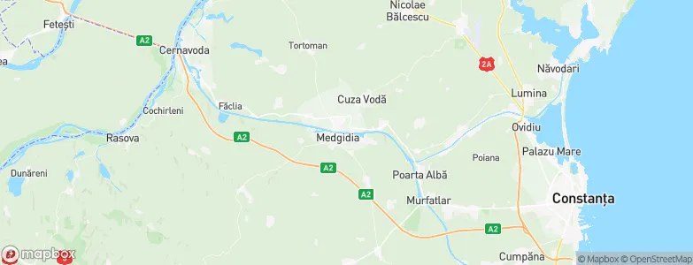 Medgidia, Romania Map