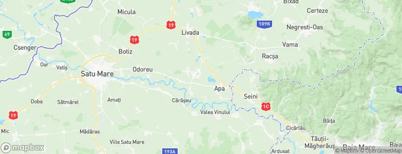 Medieşu Aurit, Romania Map