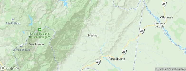 Medina, Colombia Map