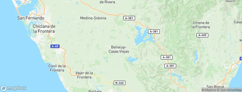 Medina-Sidonia, Spain Map