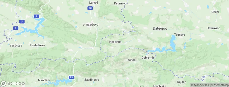 Medovets, Bulgaria Map