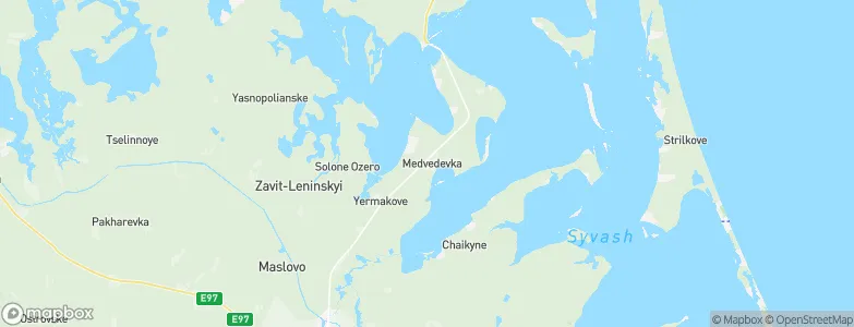 Medvedivka, Ukraine Map