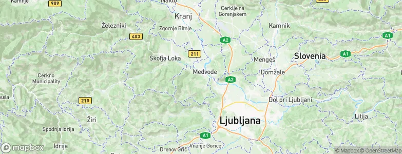 Medvode, Slovenia Map