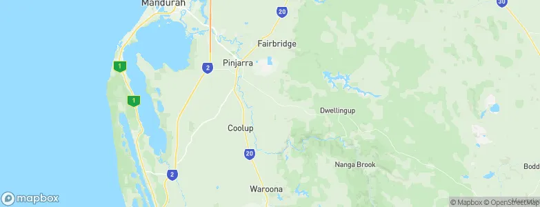 Meelon, Australia Map