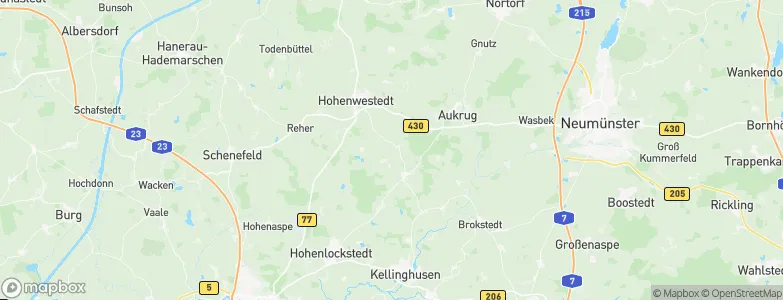 Meezen, Germany Map