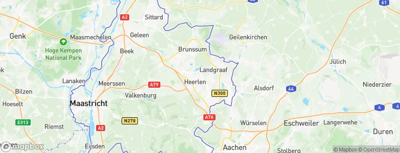 Meezenbroek, Netherlands Map