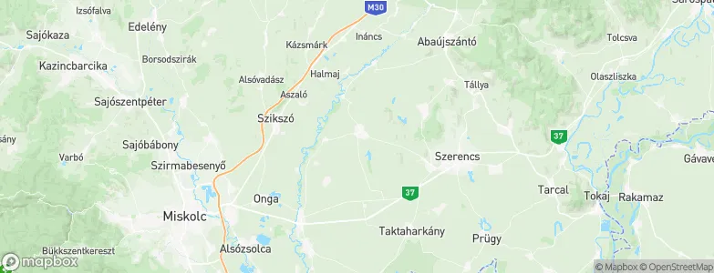Megyaszó, Hungary Map