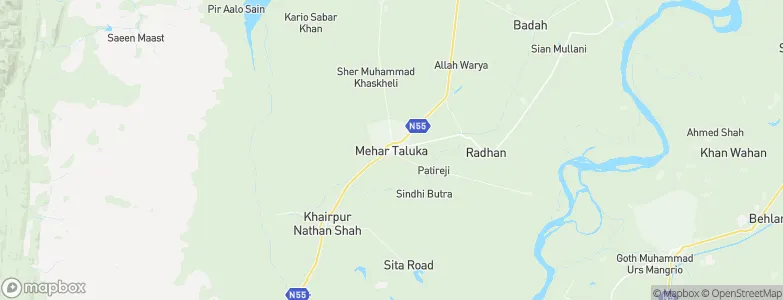 Mehar, Pakistan Map