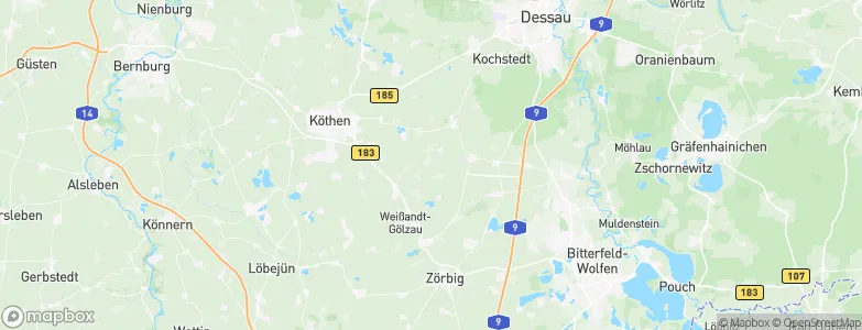 Meilendorf, Germany Map