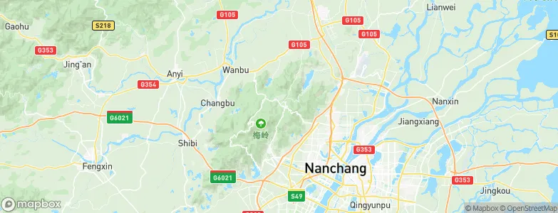 Meiling, China Map