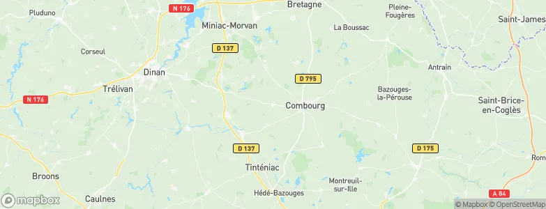 Meillac, France Map