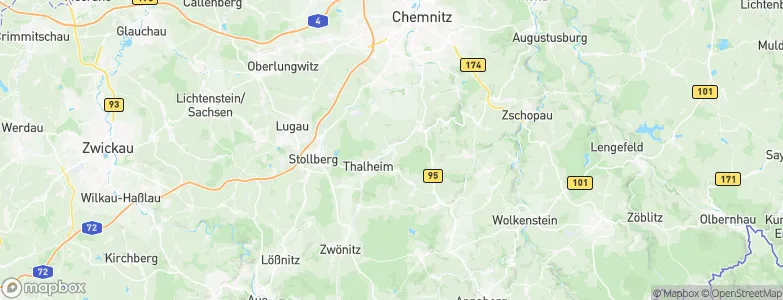 Meinersdorf, Germany Map