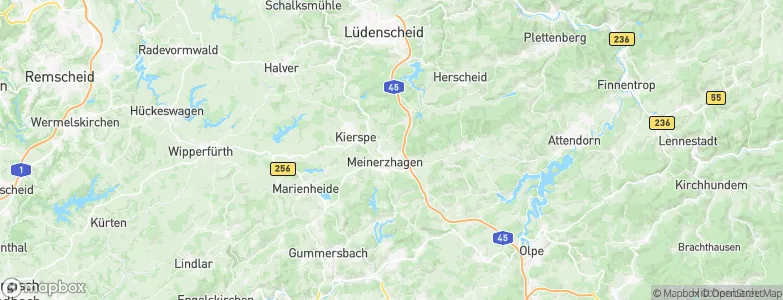 Meinerzhagen, Germany Map