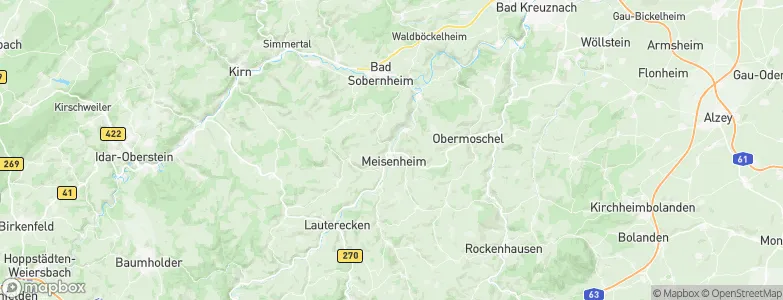 Meisenheim, Germany Map