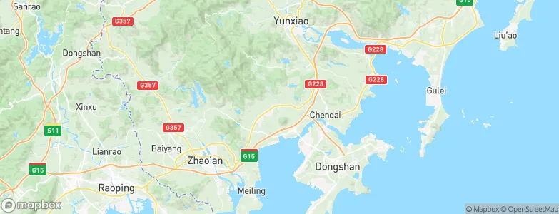 Meizhou, China Map