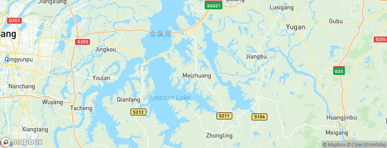 Meizhuang, China Map
