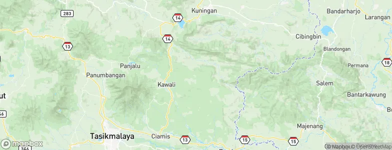 Mekarjaya, Indonesia Map