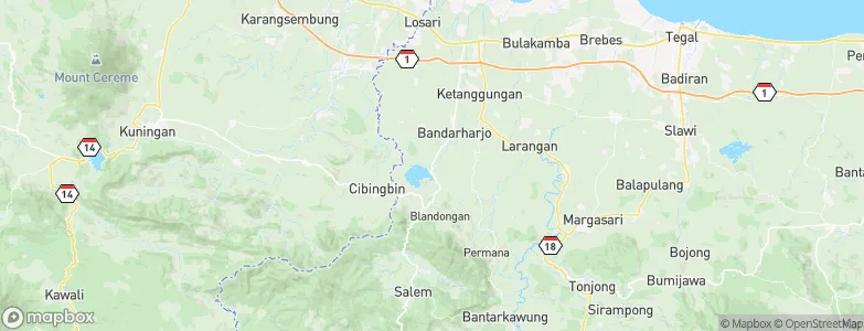 Melahayu, Indonesia Map