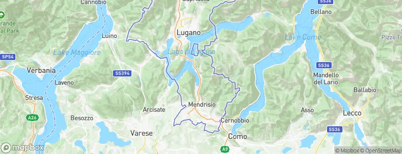 Melano, Switzerland Map