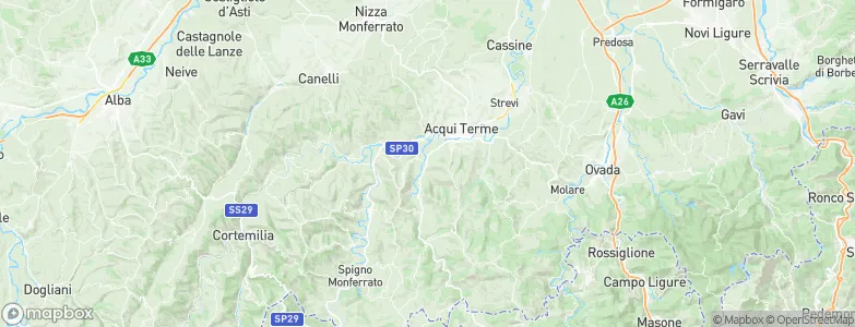Melazzo, Italy Map