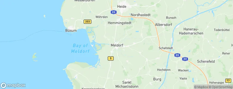 Meldorf, Germany Map
