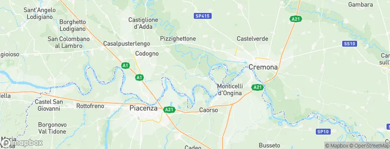Meleti, Italy Map