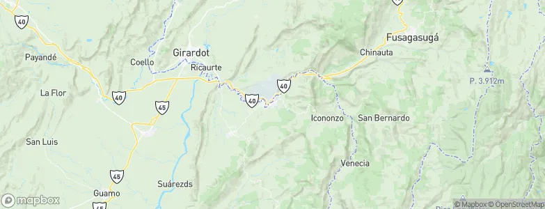 Melgar, Colombia Map
