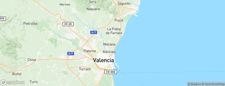 Meliana, Spain Map