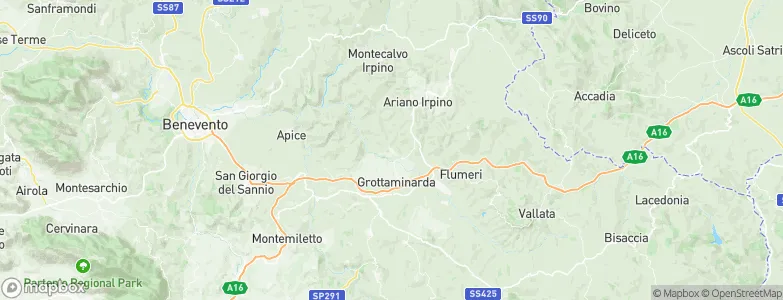 Melito Irpino, Italy Map