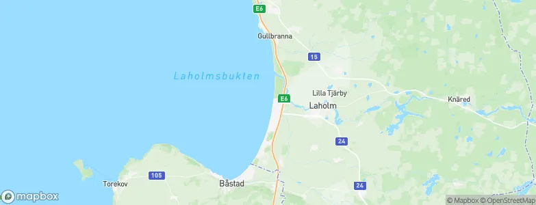 Mellbystrand, Sweden Map