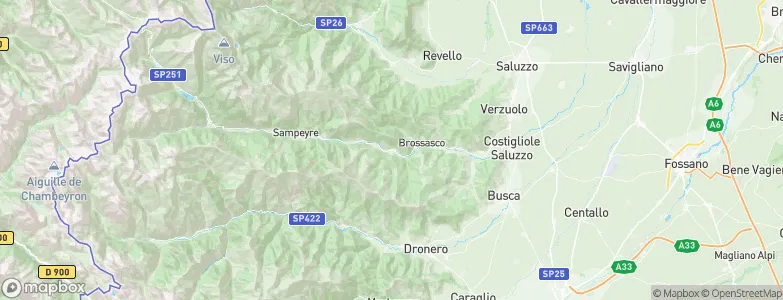 Melle, Italy Map