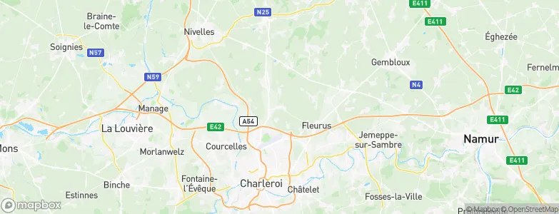 Mellet, Belgium Map