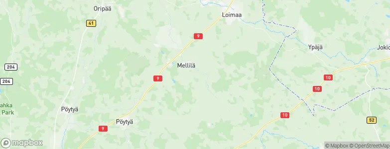 Mellilä, Finland Map