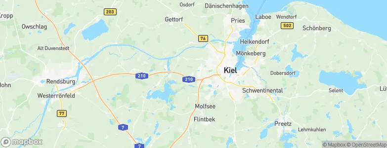 Melsdorf, Germany Map