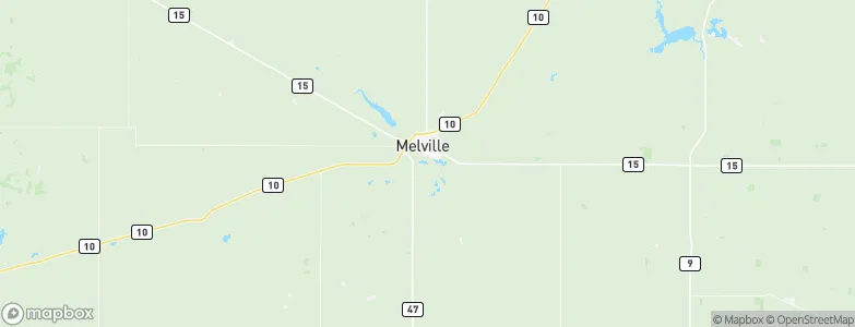 Melville, Canada Map
