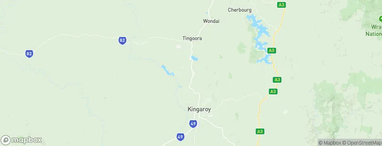 Memerambi, Australia Map