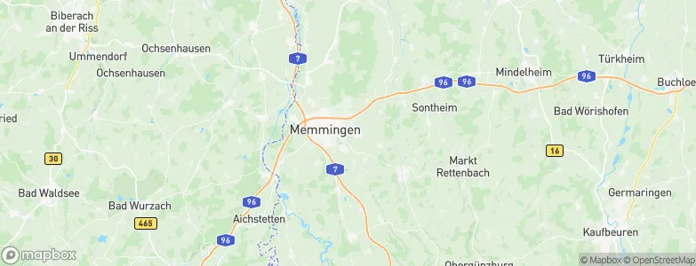 Memmingerberg, Germany Map