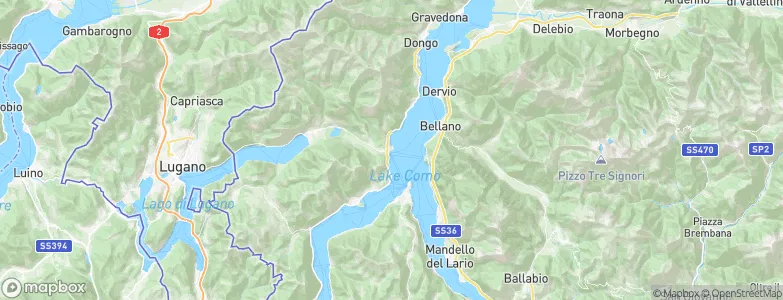 Menaggio, Italy Map