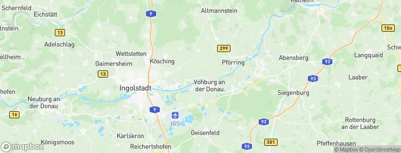 Menning, Germany Map