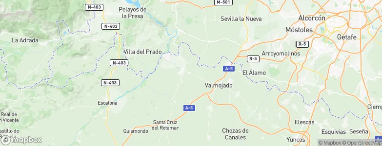 Méntrida, Spain Map