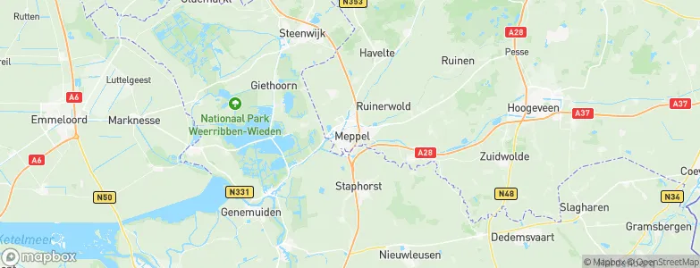 Meppel, Netherlands Map